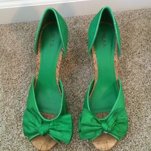 Green heels