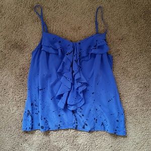 Ruffle tank