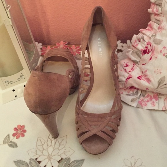 Nine West Suede Heels