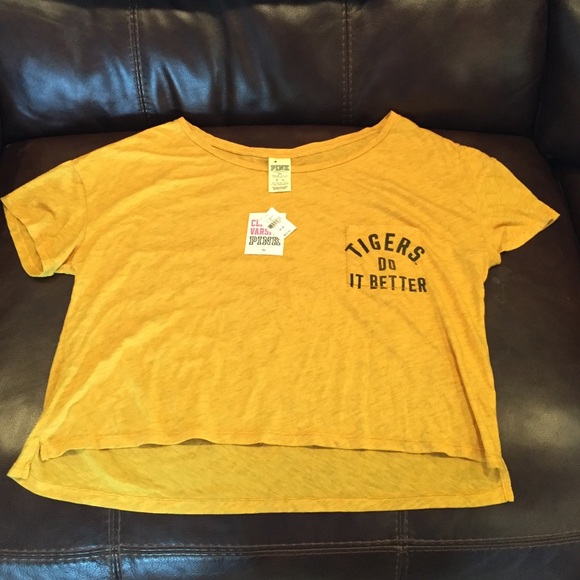 Classic Varsity PINK Victoria Secret Tiger Top