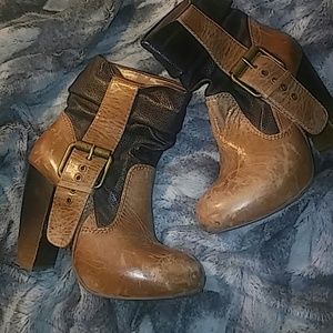 DV by Dolce Vita Distressed Ankle Boots