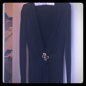 Black Roberto Cavalli dress