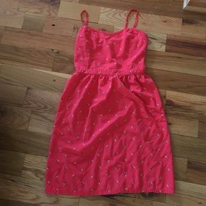 Small Coral spring dress