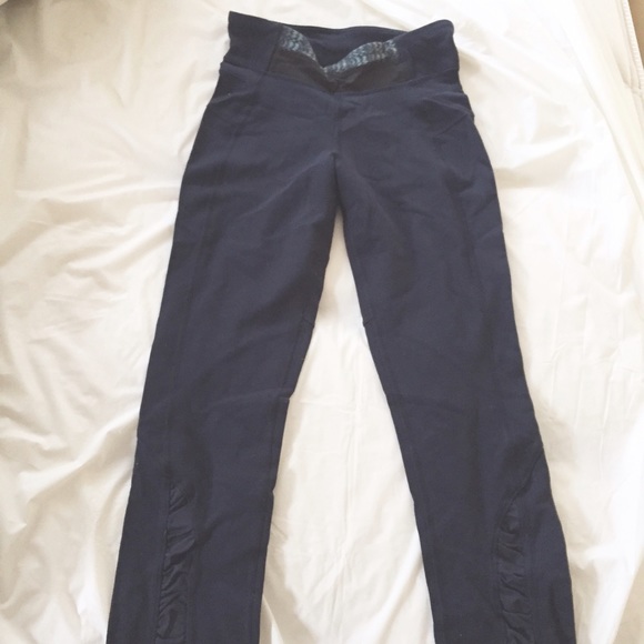 Lulu lemon navy high wasted your leggings