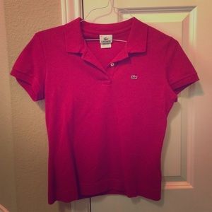 Lacoste stretch pique polo