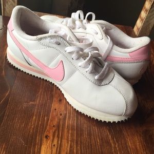 Pink Nike Cortez