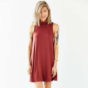 Silence + Noise High-Neck Sleeveless Dress