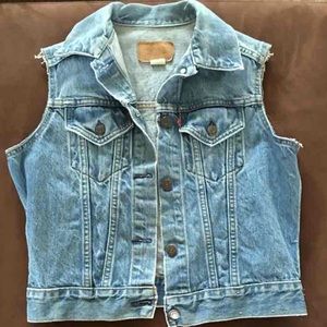 Vintage Levis Denim vest