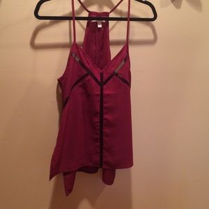 Merlot high-low tank urban outfitters