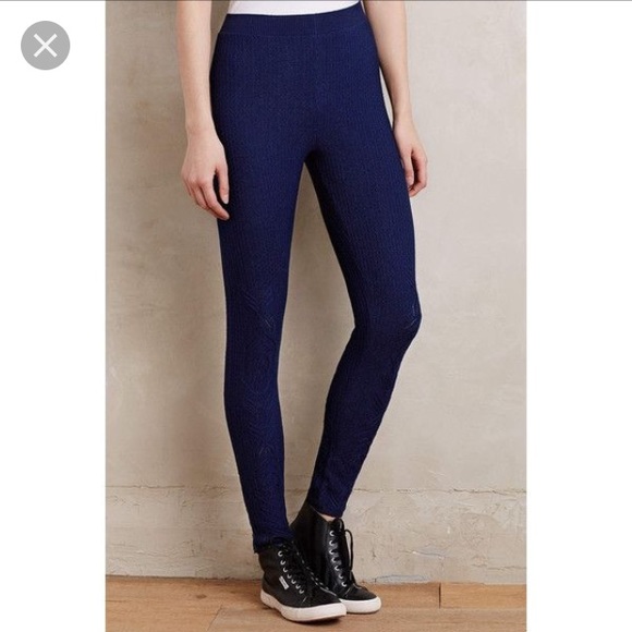 Sleeping on snow Pointelle Sweater Leggings