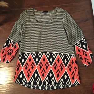 Color block top