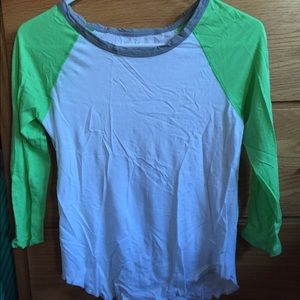 American Eagle baseball tee