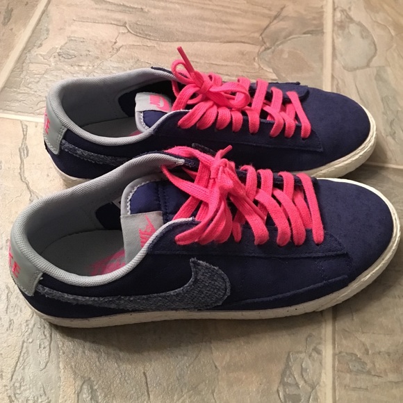 Nike suede sneakers