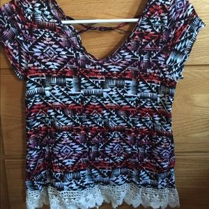 American Rag lace shirt