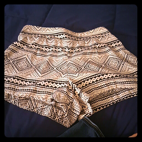 Tribal print shorts