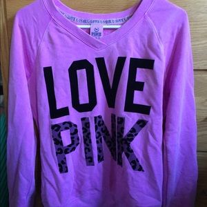 PINK purple pullover