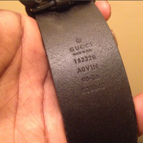 Gucci guccssima belt (real)