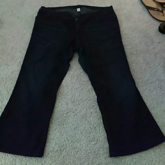 Dark navy jeans