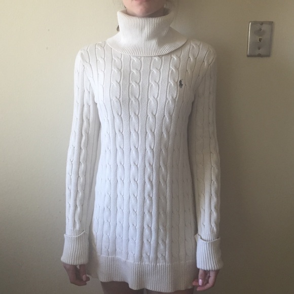 Ralph Lauren Sport Knit Sweater White Size S
