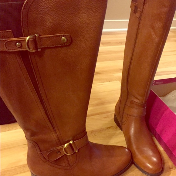 Naturalized jersey riding boots-New in box!