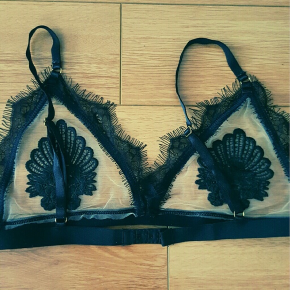 EYELASH MESH BRALETTE - Picture 2 of 4