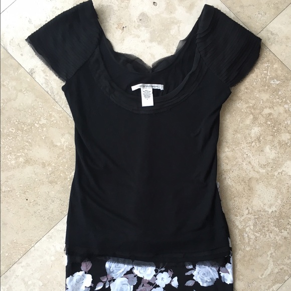 DVF scoop neck tee
