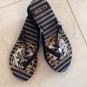 Guess bling bling flip flops