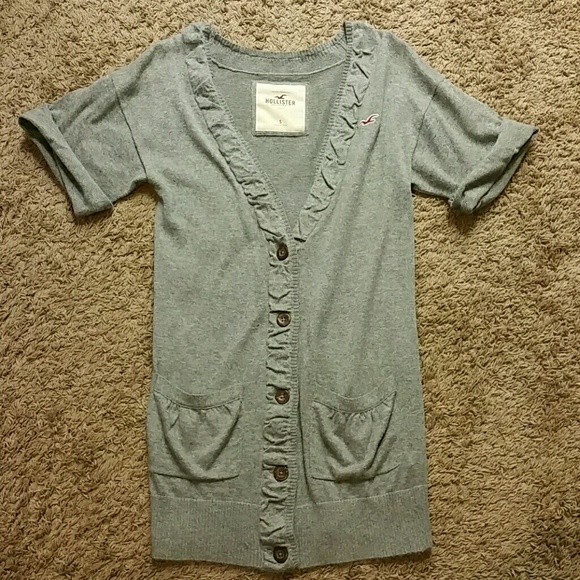 Cardigan gray Hollister