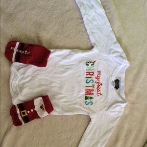 Baby christmas outfit