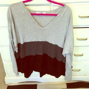 Oversized sweater.