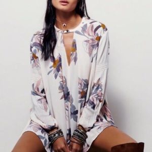 Beautiful Electric Orchid swing Tunic