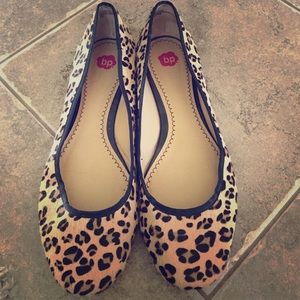 B.P. Leopard flats