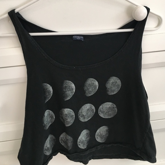 Brandy Melville Moon Crop Top