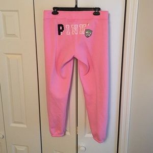 VS Pink Capri sweat pants