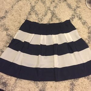 J Crew Striped Skirt