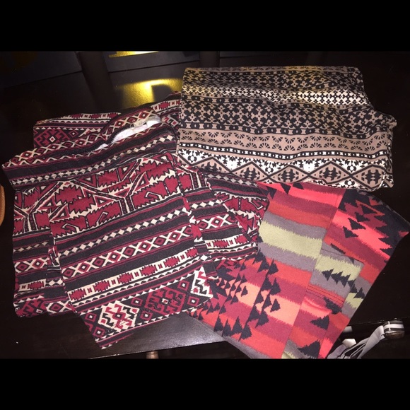 American Eagle and Charlotte Russe leggings