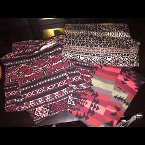 American Eagle and Charlotte Russe leggings