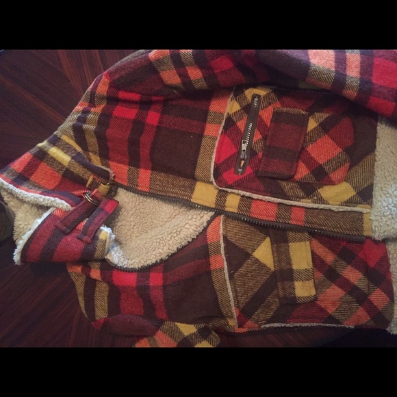 Vintage plaid windbreaker jacket - Picture 3 of 4