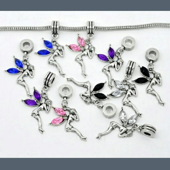 Fairy dangle beads for pandora bracelets
