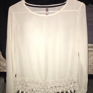 Really cute white blouse