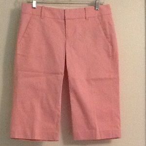 Lilly Pulitzer pink cropped pants