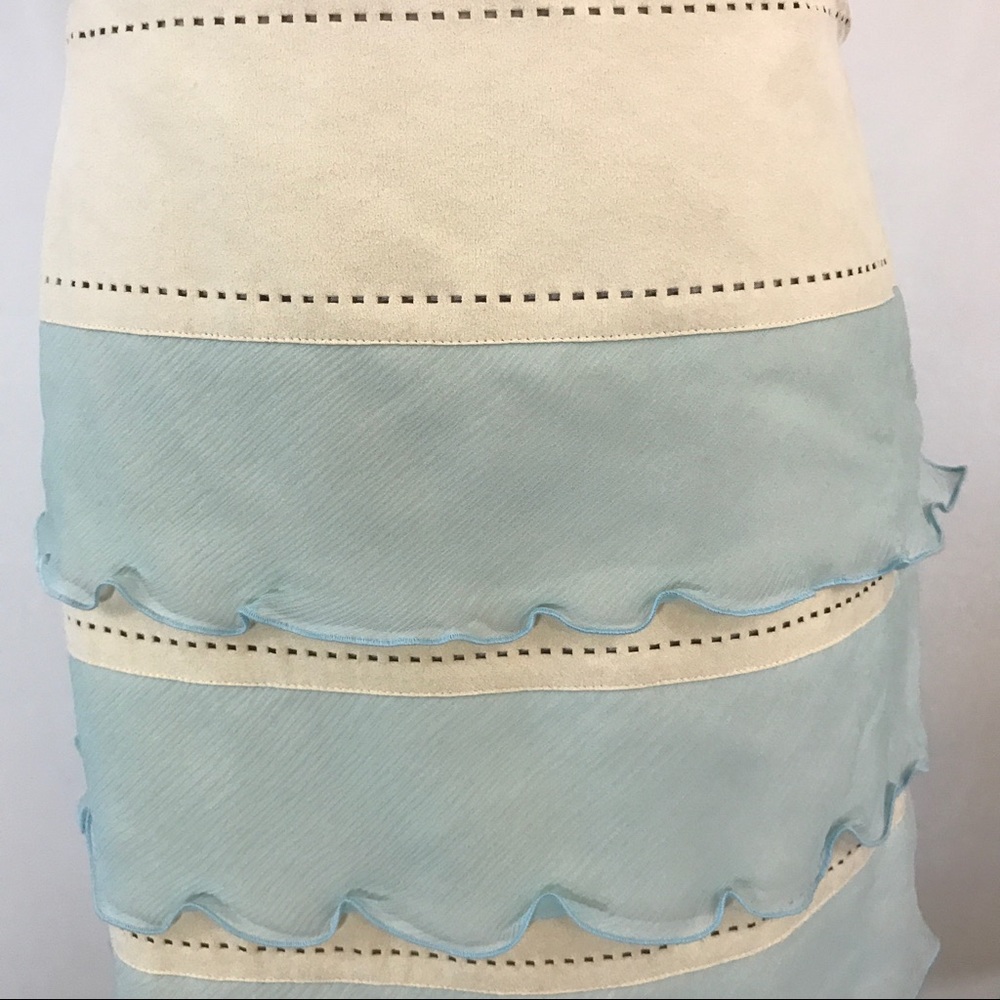 🔥3/$20🔥 CARLISLE Silk Chiffon Skirt - Picture 4 of 7