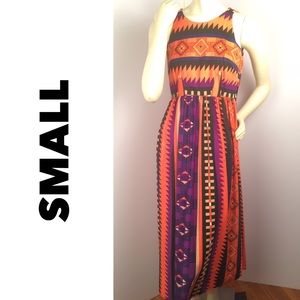 Floor-Length Casual Dress Small