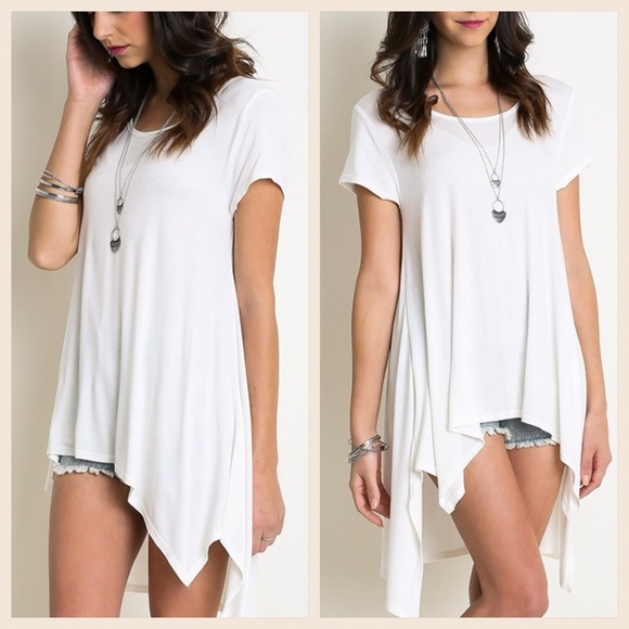 β SOLD OUT LARGE β Hi Lo Tunic - Picture 2 of 3