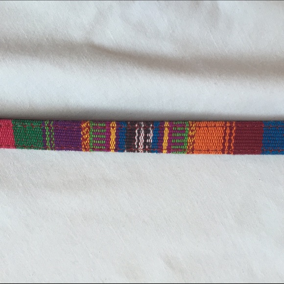 Multi-Colored Woven Belt - Picture 2 of 2