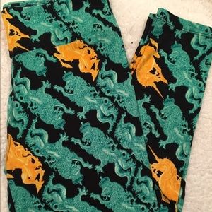LULAROE OS LEGGINGS DRAGONS