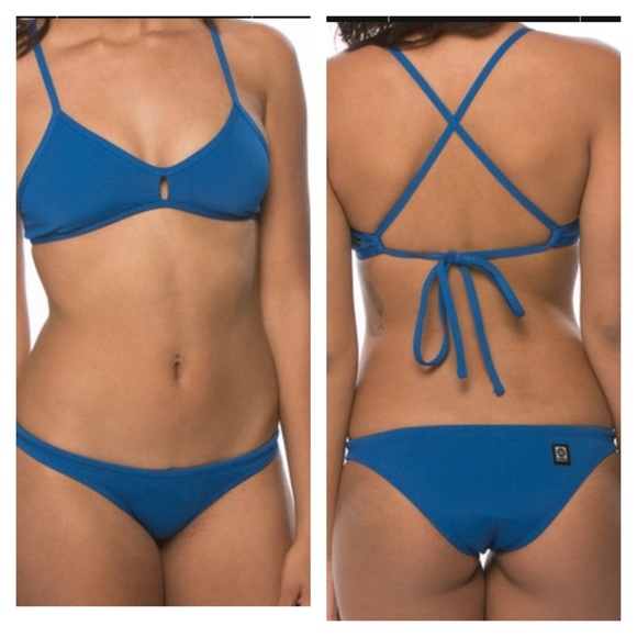 Jolyn Brazil Bottom and Vent Top Palm Tree s/m - Picture 4 of 4