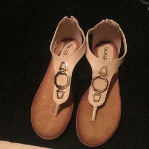 Leather sandals