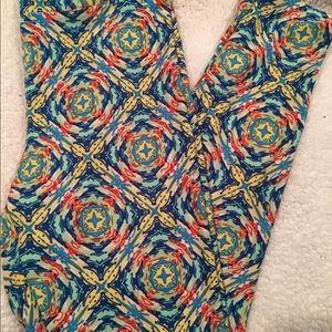 EUC Lularoe OS legging