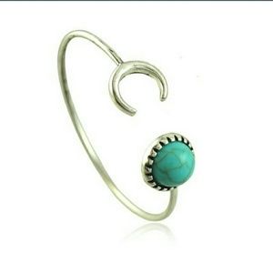 Vintage new boho turquoise bangle bracelet